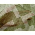 thumbnail image 4 of oneOone Silk Tabby Fabric Square Geometric Printed Fabric 1 Yard 42 Inches Wide, 4 of 4