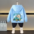 thumbnail image 2 of Baby Spring Jacket - Long Sleeve Hooded Casual Thin Jacket for Daily Wear, 2 of 5