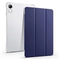 thumbnail image 1 of Pour Huawei Honor Pad X9 Étui avec Porte-Stylo Support à Rabat Magnétique Étui Arrière Souple en TPU pour Honor Pad X9 X8 Pro Étui pour Tablette 11.5 Bleu Foncé pour Honor Pad X8 Pro, 1 of 6