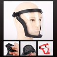 thumbnail image 2 of MesaSe Masque de Protection Faciale en Silicone Réglable - Bouclier de Sécurité Transparent avec Rétention de Chaleur pour Usage Extérieur et Cuisine Disponible en Bleu Rouge Noir zzz, 2 of 7
