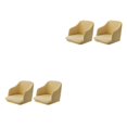 thumbnail image 4 of Transemion 2x Quick Installation And Easy Care Stretchy Chair Covers For Maintenance High Elastic Full cream-coloured 2Set, 4 of 6
