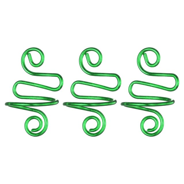 Uxcell 3Pcs Crochet Ring Adjustable Crochet Tension for Knitting Supplies Green