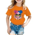 thumbnail image 1 of TZEWGL Tees For Child Graphic Printing Round Neck Short Sleeve Clothes For Girls Boys size 9-10T, 1 of 5