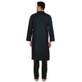 thumbnail image 4 of Atasi Indian Designer Kurta For Mens Party Wear Traditional Dress Solid Ethnic Long Shirt, 4 of 7