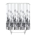 thumbnail image 2 of TIMIFIS Rideau de Douche en Tissu Rideau de Douche Salle de Bain Rideau de Douche Polyester Rideaux de Cabine avec 12 Crochets pour Douches de Salle de Bain, Doublure de Rideau de Douche pour Baignoires, 2 of 6