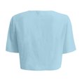 thumbnail image 3 of Timegard Shrugs for Dresses Summer Lightweight Chiffon Short Sleeve Open Front Beach Casual Flowy Top, 3 of 4