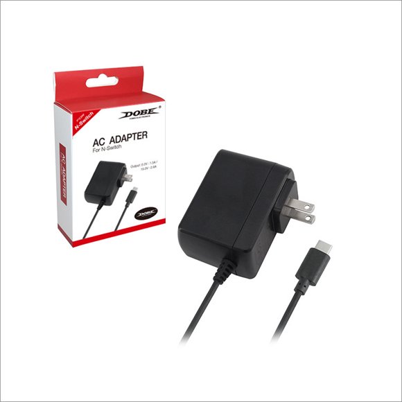 DOBE Original Power Charger with Transformer for Nintendo Switch Console - Fast Charging Adapter for Switch & Joy-Cons, Portable Gaming Accessory