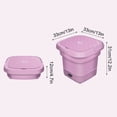 thumbnail image 3 of Yhmxh Home Essentials Home Appliances New Folding Washing Mini Washing Machine Cleaning Machine Household Small Folding Washing Machine Washing Machine, 3 of 7
