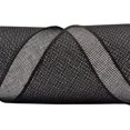 thumbnail image 2 of Joycrosso Burlap Wired Edge Ribbon 4 inch x 10 Yards, Black, Ideal for Crafting, Gift Wrapping, Wreath, Christmas Tree, and Rustic Wedding Decorations, 2 of 4