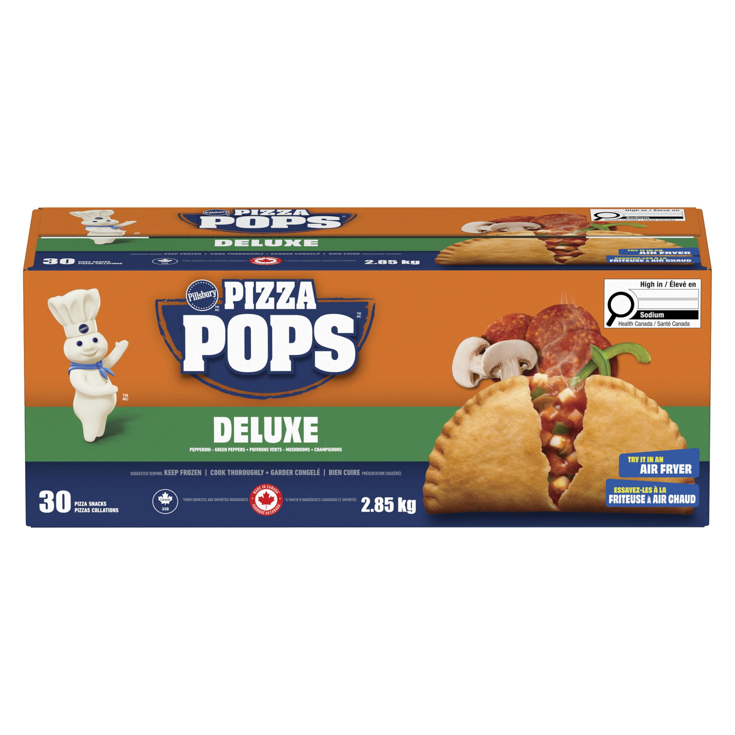 Pillsbury Pizza Pops de Luxe 30 Unités