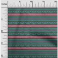 thumbnail image 1 of oneOone Viscose Chiffon Fabric Ethnic Block Printed Craft Fabric BTY 42 Inch Wide, 1 of 4