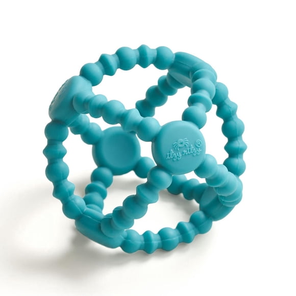 Itzy Ritzy Bitzy Ball Silicone Teething Toy for Infants, Baby Teether, 0+ Months