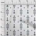 thumbnail image 1 of oneOone Georgette Viscose Fabric Arrow & Paisley Ikat Printed Craft Fabric BTY 42 Inch Wide, 1 of 4