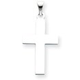 thumbnail image 1 of 14K White Gold Cross Pendant, 1 of 2