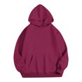 thumbnail image 3 of MeetoTime Sweat à Capuche Surdimensionné pour Femmes 2024 Décontracté à Manches Longues avec Poches, 3 of 5