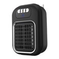 thumbnail image 2 of veasfak Wall Outlet Space Heater Electric Space Heater Overheat Protection Wall Mounted Black, 2 of 9