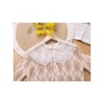 thumbnail image 5 of INSPIRE CHIC Faux Col Détachable, Mini Col Cape à Broderie Semi-Transparente avec Volants pour Blouse Blanc-3, 5 of 5