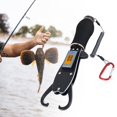 thumbnail image 1 of Fish Gripper with Digital Fish Scale, Saltwater Resistant, Portable Aluminum Alloy Fish Lip Gripper, Fishing Gear Gift, 1 of 10