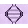 thumbnail image 1 of Ahgly Company Tapis Rectangulaire Lavable en Machine Intérieur Transitionnel Lilas Violet Riche, 3 Pieds x 5 Pieds, 1 of 7