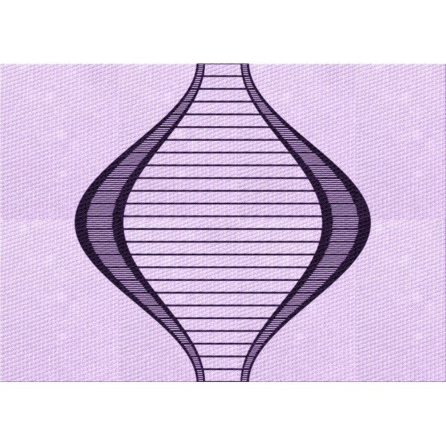 Ahgly Company Tapis Rectangulaire Lavable en Machine Intérieur Transitionnel Lilas Violet Riche, 3 Pieds x 5 Pieds