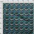thumbnail image 3 of oneOone Velvet Black Fabric Abstracts Fabric For Sewing Printed Craft Fabric By The Yard 58 Inch Wide, 3 of 5