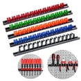thumbnail image 2 of HFINGAQEX 1Pcs Plastic Wrench Organizer Rail Rack ABS Storage Wall Workshops Tool Ho Hardware Garage W4I2 Mount Hanger Display C7M6, 2 of 4