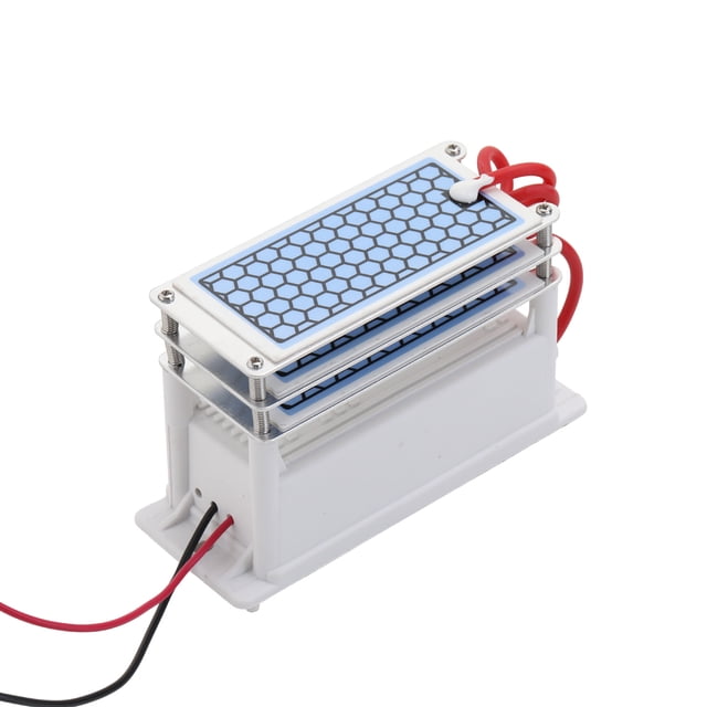 Portable Ceramic Ozone 15g/h Generator Long Life Three Ozone Tablets Integrated Plate Air Water Purifier