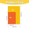 thumbnail image 3 of A5 Notebook Thickened Softcover Sewed Notebook Wear Smooth Writing Book 60 Pages Multi Color Portable Notebooks for Daily Note Taking,1Pcs(Purple), 3 of 9