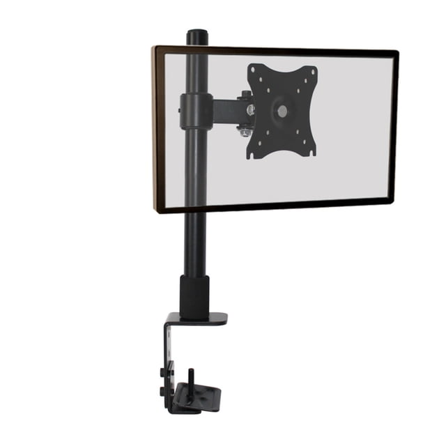 Support de Moniteur LCD LED à Bras Simple Entièrement Ajustable, Support de Bureau, Support PC pour Écran 14 Pouces-27 Pouces, Ajustable