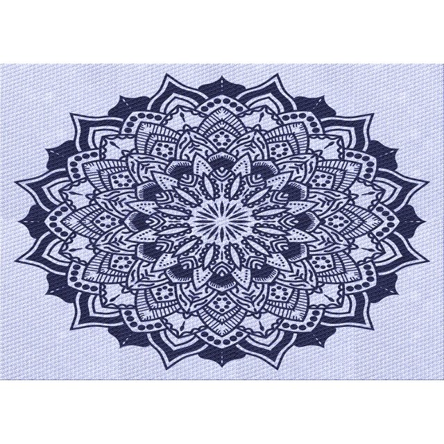 Ahgly Company Machine Washable Indoor Rectangle Transitional Heavenly Blue Area Rugs, 5' x 8'