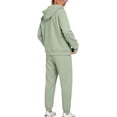 thumbnail image 3 of sageysalite Ensembles de Survêtements pour Femmes Col Rond Chandail à Enfiler Manches Longues Ensembles 2 Pcs Décontractés Entraînement Course Jogger Ports Tenues d'Automne, 3 of 6