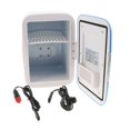 thumbnail image 3 of Light Blue 4L Mini Fridge Cooler Warmer Electric Refrigerator Convenient, 3 of 5