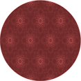 thumbnail image 1 of Ahgly Company Tapis Rond Lavable en Machine Intérieur Transitionnel Rouge Canneberge, 6 Pieds Rond, 1 of 7