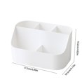 thumbnail image 3 of Cagogo 3Pcs Desktop Organizer, Removable Divider Storage Box, Plastic Office Desk Organizer, Multifunctional Makeup Organizer, Cosmetic Storage Container for Office Desk and Home Vanity, Small, 3 of 9