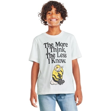 T-shirt à imprimé graphique Minions pour garçons
