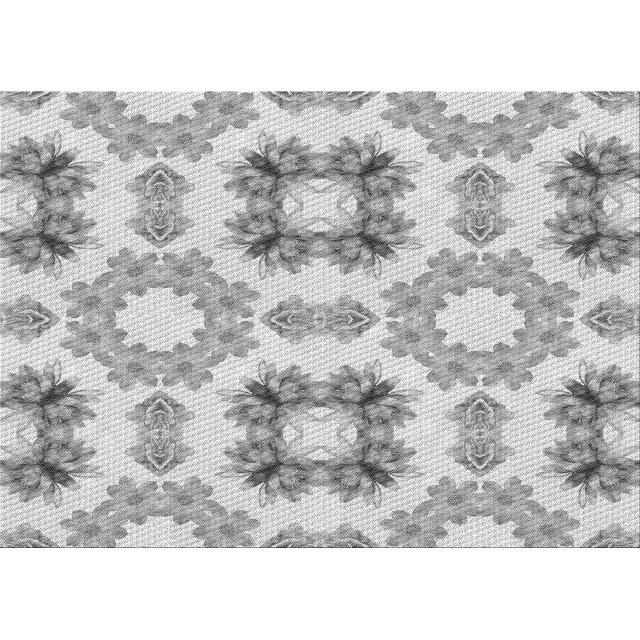 Ahgly Tapis Rectangulaire Lavable en Machine Intérieur Transitionnel Gris Canon, 3 Pieds x 5 Pieds
