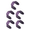thumbnail image 3 of Youkk Boléro en Chiffon à Manches Longues pour Femmes, Fleur Violette, 5 Pcs, 3 of 6