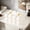 White 9F4, variant on ZZkhGO Tissue Box Cover Organizer, Cell Phone Facial Paper Holder, ABS Countertop Box for Kitchen Bathroom