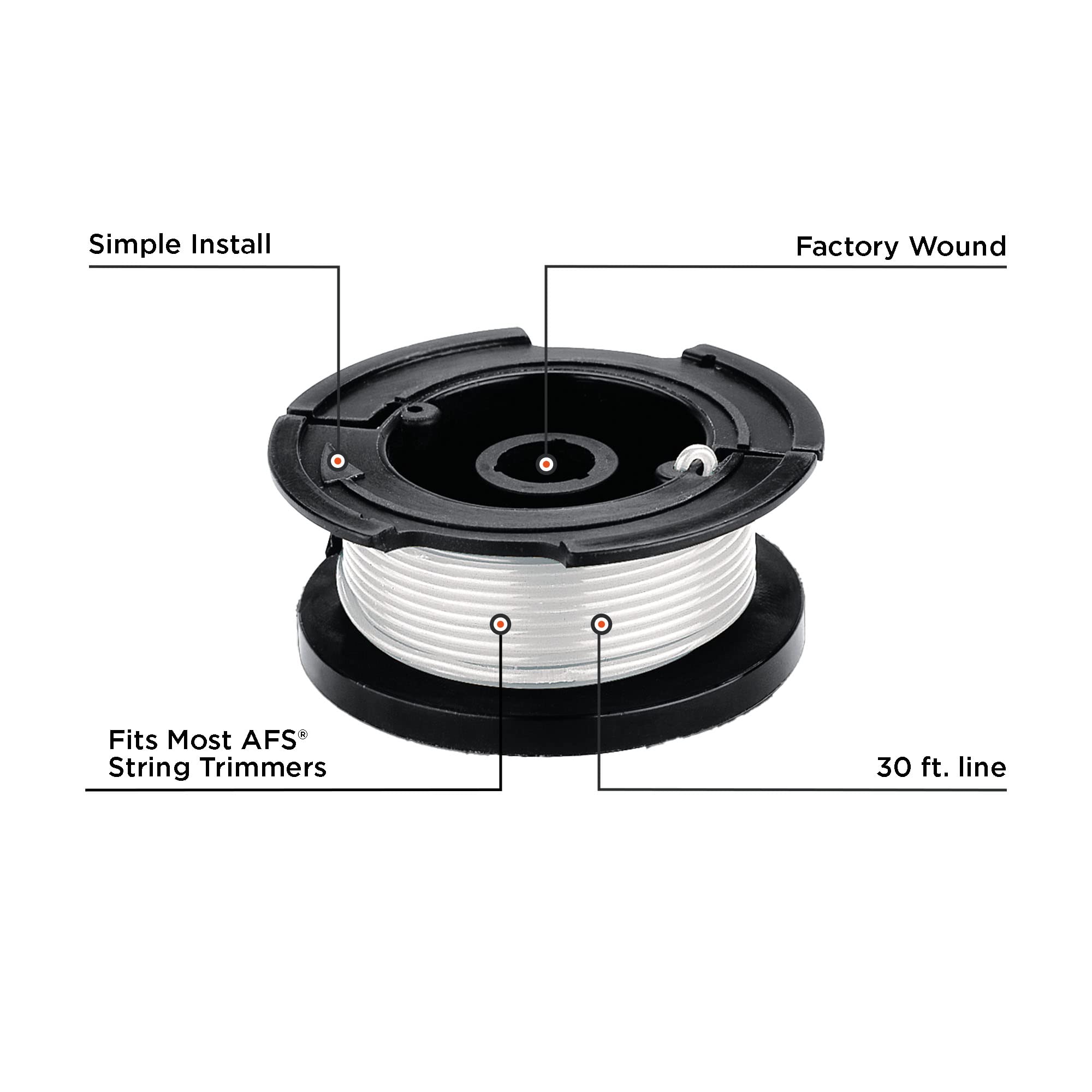 Replacement spool of black automatic grass feeder, grass rope, grass cutting machine, coil, grass cutting machine, dedicated