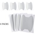 thumbnail image 5 of 4PCS Car Door Handle Sticker, Carbon Fiber Anti-Scratches Car Door Cup Protector, Non-Marking Auto Door Handle Protective Film, Universal for Most Car Handles (Silver), 5 of 5