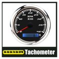 thumbnail image 2 of 6000 RPM Tachymètre Jauge avec Rétroéclairage Rouge 3K 4K 7K 8K RPM Tachomètre Numérique Capteur 85mm Acier Inoxydable 316 Jauges de Cadran, Facile à Calibrer, 2 of 7