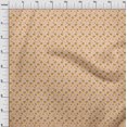 thumbnail image 4 of oneOone Polyester Spandex Peach Fabric Coffeeinated & Vaccinated Craft Projects Decor Fabric Printed By The Yard 56 Inch Wide, 4 of 4