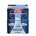 thumbnail image 1 of NIVEA Men Cool Kick 24H Fresh Effect Shower Gel for Men | 3-in-1 Body, Face, and Hair Wash | Refreshing Menthol Shower Gel | Dermatologically tested, Twin Pack, 1 of 7