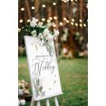 thumbnail image 4 of Darling Souvenir MADE WITH LOVE Leaf With Gold FlakesLargeWelcomeSign, Decorative PosterWelcomeTo Our Wedding Poster For Easel Wedding Collection- 18x12, 4 of 5