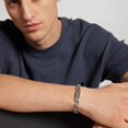 thumbnail image 3 of Calvin Klein Jewelry Men's Chain Bracelet Color: Silver (Model: 35000254), 3 of 5