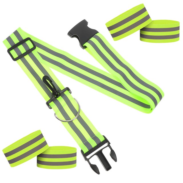 WHAMVOX 1 Set of Reflective Walking Gear High Visibility Running Shoulder Belt for Athletes