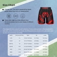 thumbnail image 5 of Yanarno Kids Boys Contrast Color Printed Boxer Shorts Athletic Shorts Trunks for Boxing Fighting Training Type L M/160, 5 of 5
