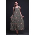 thumbnail image 4 of Bimba Robe Longue Décontractée pour Femmes en Rayonne à Bretelles Spaghetti, Maxi Robe d'Été - Grande, 4 of 5