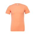 thumbnail image 1 of Bella  Canvas Unisex Crew Neck Triblend Short Sleeve Tee, 2XL, Orange Triblend, 1 of 3