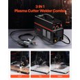 thumbnail image 2 of VEVOR 3 in 1 Plasma Cutter Welder Machine CT-520E TIG/MMA Plasma Cutter Combo 110/220V, 2 of 9
